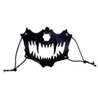 Карнавальная маска «Челюсти», цвет чёрный - фото 31410042