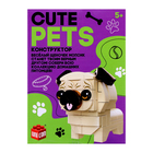 Конструктор Cute pets, Мопсик, 102 детали - Фото 4