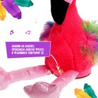 Музыкальная игрушка «Весёлый фламинго», звук, движение, повтор голоса - фото 3249947