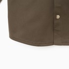 Рубашка джинсовая детская KAFTAN, размер 28 (86-92 см), хаки - Фото 7