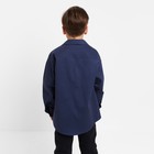 Рубашка джинсовая детская KAFTAN размер 32 (110-116 см), цвет синий - Фото 3