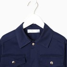 Рубашка джинсовая детская KAFTAN размер 32 (110-116 см), цвет синий - Фото 8