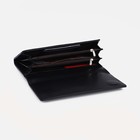 Кошелёк женский на магнитах, цвет чёрный 9542106