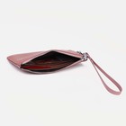 Кошелёк женский на молнии с ремешком, цвет розовый - фото 22089866