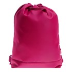 Мешок для обуви «Единорог», с карманом, розовый - Фото 2