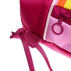 Мешок для обуви «Единорог», с карманом, розовый - Фото 4