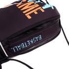 Мешок для обуви с карманом 430 х 360 х 90 мм, с расширением, ручка-петля, светоотражающая полоса, Оникс МО-31с-21, Street game (полиэстер кашированный пенополиуретаном "дутик") - Фото 3