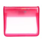 Папка для тетрадей А5 (240 х 205 х 40 мм), с клапаном на липучке, пластик/текстиль, Calligrata "Котёнок с цветочками" - фото 22090223