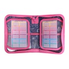 Пенал 1 секция, 140 х 200 х 40 мм, 2 откидные планки, тканевый, ПКТ 09-20-1 "Радужная единорожка" - фото 23004077
