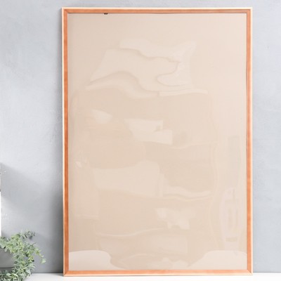 Фоторамка для фото 70×100 см «Узкая», сосна, (пластиковый экран)