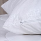 Наволочка - наперник на молнии «Атра. Греческий орнамент», 70×70 см, тик - Фото 3