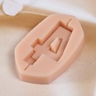 Молд под свечу "Четыре" 3,9х8,8х1 см - фото 119693437