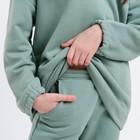Костюм детский (худи, брюки) MINAKU, хаки, рост 158 см - Фото 5