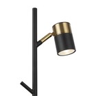 Настольный светильник 35Вт, 1хGU10, 44,5x15 см, чёрный - Фото 4
