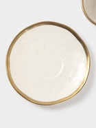 Чайная пара Magistro Poursephona, чашка 250 мл, блюдце d=16 см, фарфор, белая - Фото 8