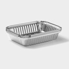 Набор форм для выпечки из фольги Доляна, 705 мл, 5 шт., 19×14×4 см - Фото 5