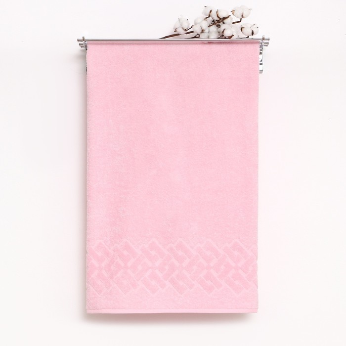 Полотенце махровое Baldric 30Х60см, цвет розовый, 360г/м2, 100% хлопок - Фото 1