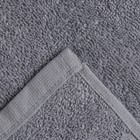 Полотенце махровое Baldric 30Х60см, цвет серый, 360г/м2, 100% хлопок - Фото 3