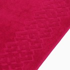 Полотенце махровое Baldric 30Х60см, цвет фуксия, 360г/м2, 100% хлопок - Фото 3