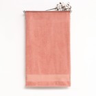 Полотенце махровое Pirouette 70Х130см, цвет розовый-персик, 420г/м2, 100% хлопок - фото 10346054