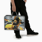 Папка пластиковая с ручками А4, на молнии, 8×33×24 см, «Трансформеры» - Фото 7