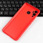 Чехол Red Line Ultimate, для телефона Infinix HOT 12 PLAY, силиконовый, красный - Фото 3