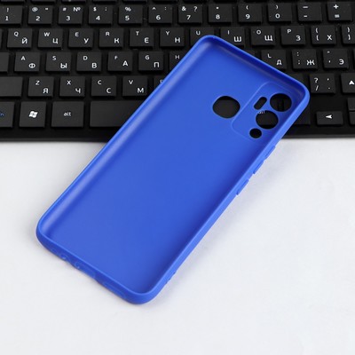 Чехол Red Line Ultimate, для телефона Infinix HOT 12 PLAY, силиконовый, синий