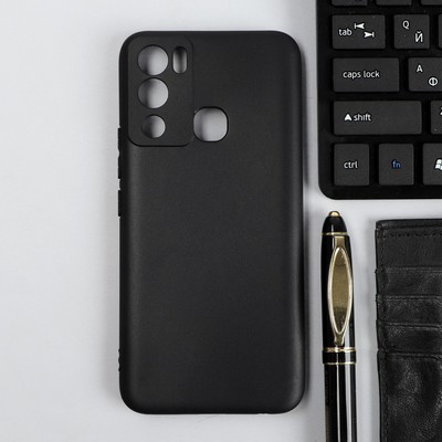 Чехол Red Line Ultimate, для телефона Infinix HOT 12i, силиконовый, чёрный