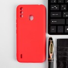 Чехол Red Line Ultimate, для телефона Itel A48, силиконовый, красный - фото 20773625
