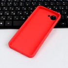Чехол Red Line Ultimate, для телефона Realme C30, силиконовый, красный - Фото 3