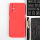 Чехол Red Line Ultimate, для телефона Tecno Pova 3, силиконовый, красный - фото 319340805