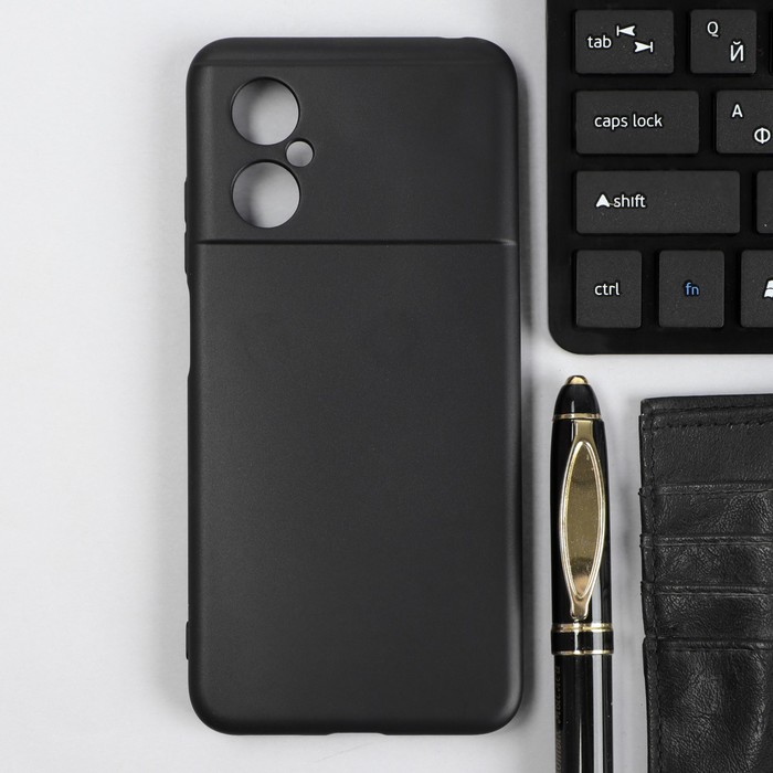 Чехол Red Line Ultimate, для телефона Xiaomi Poco M4 5G, силиконовый, черный - Фото 1