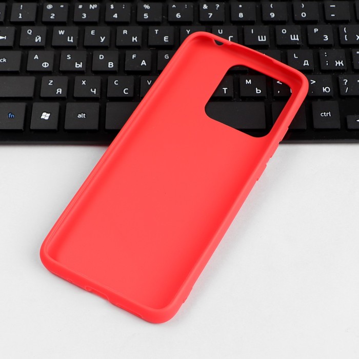 Чехол Red Line Ultimate, для телефона Xiaomi Redmi 10С, силиконовый, красный - фото 51460776