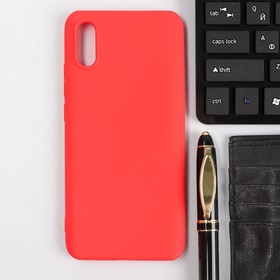 Чехол Red Line Ultimate, для телефона Xiaomi Redmi 9A, силиконовый, красный 9539755