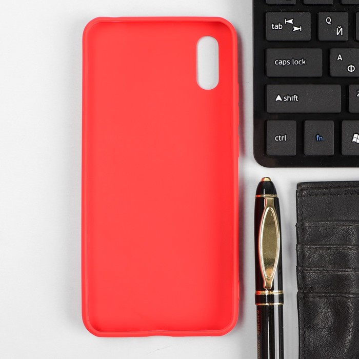 Чехол Red Line Ultimate, для телефона Xiaomi Redmi 9A, силиконовый, красный - фото 51460787