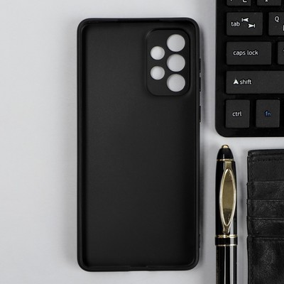 Чехол iBox Case, для телефона Samsung Galaxy A73, силиконовый, защита камеры, черный