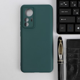 Чехол iBox Case, для телефона Xiaomi 12T, силиконовый, защита камеры, зеленый