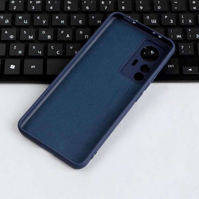 Чехол iBox Case, для телефона Xiaomi 12T, силиконовый, защита камеры, синий - фото 51460832