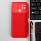 Чехол iBox Case, для телефона Xiaomi Poco C40, силиконовый, защита камеры, красный - Фото 2