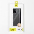 Чехол iBox Crystal, для телефона Honor 70, силиконовый, противоударный, прозрачный 9539774 - фото 16789053
