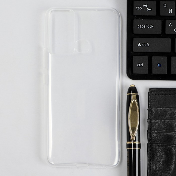 Чехол iBox Crystal, для телефона Infinix HOT 12i, силиконовый, прозрачный - Фото 1