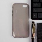 Чехол iBox Crystal, для телефона iPhone 5/5S/SE, силиконовый, серый - фото 51460915 Чехол iBox Crystal, для телефона iPhone 5/5S/SE, силиконовый, серый - фото 51460915