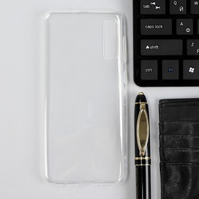 

Чехол iBox Crystal, для телефона Samsung Galaxy A50, силиконовый, прозрачный