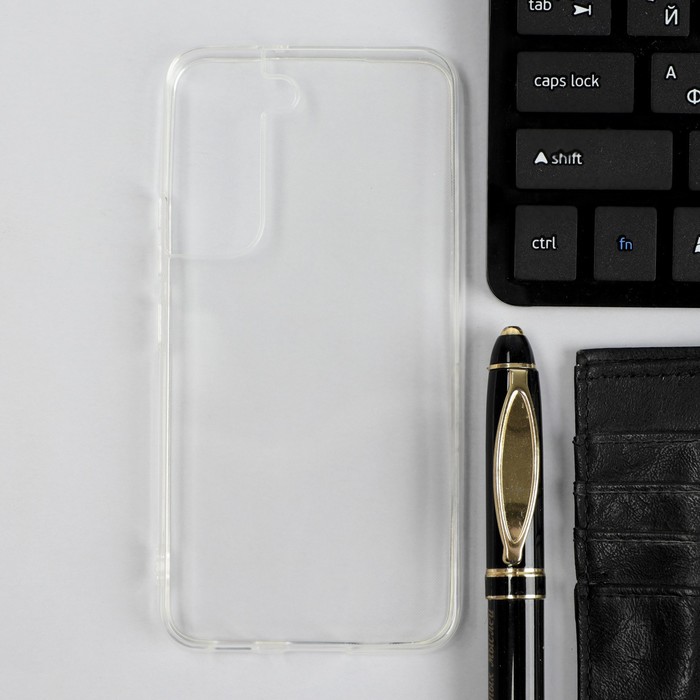 Чехол iBox Crystal, для телефона Samsung Galaxy S22, силиконовый, прозрачный