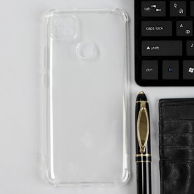 Чехол iBox Crystal, для телефона Xiaomi Redmi 9C, силиконовый, противоударный, прозрачный
