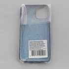 Чехол Red Line Ultimate, для телефона iPhone 14, силиконовый, микрофибра, синий - фото 51461183