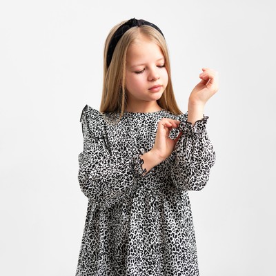 Платье для девочки KAFTAN «Леопард», рост 98-104 см