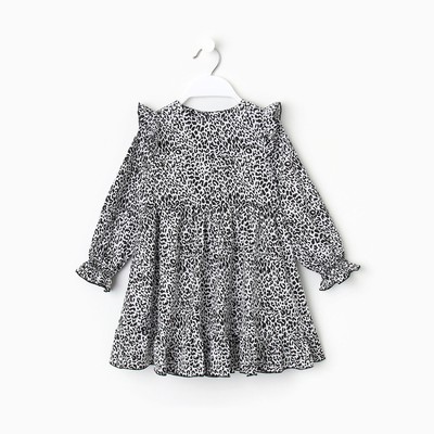 Платье для девочки KAFTAN «Леопард», рост 98-104 см