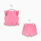 Комплект для девочки (топ, шорты) KAFTAN, р.30 (98-104 см), ярко-розовый - Фото 11