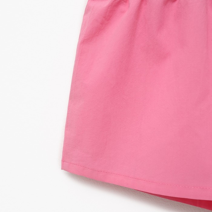 Комплект для девочки (топ, шорты) KAFTAN, р.30 (98-104 см), ярко-розовый - фото 1926643826